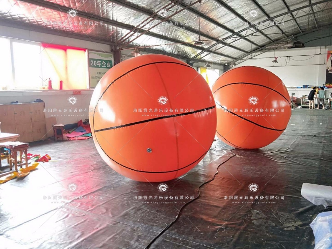 尚义篮球趣味活动气模