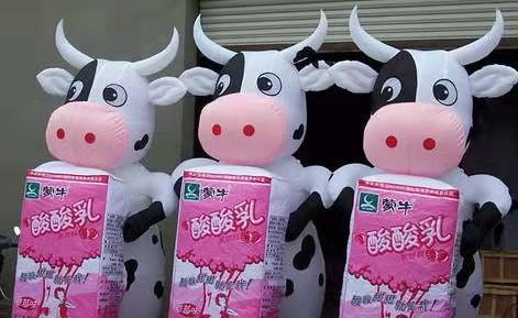 尚义牛奶厂广告气模
